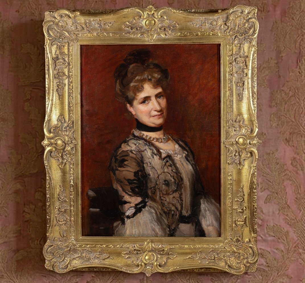 Cercle De Carolus-duran - Portrait Of A Belle époque French Woman, C. 1880-1900-photo-6