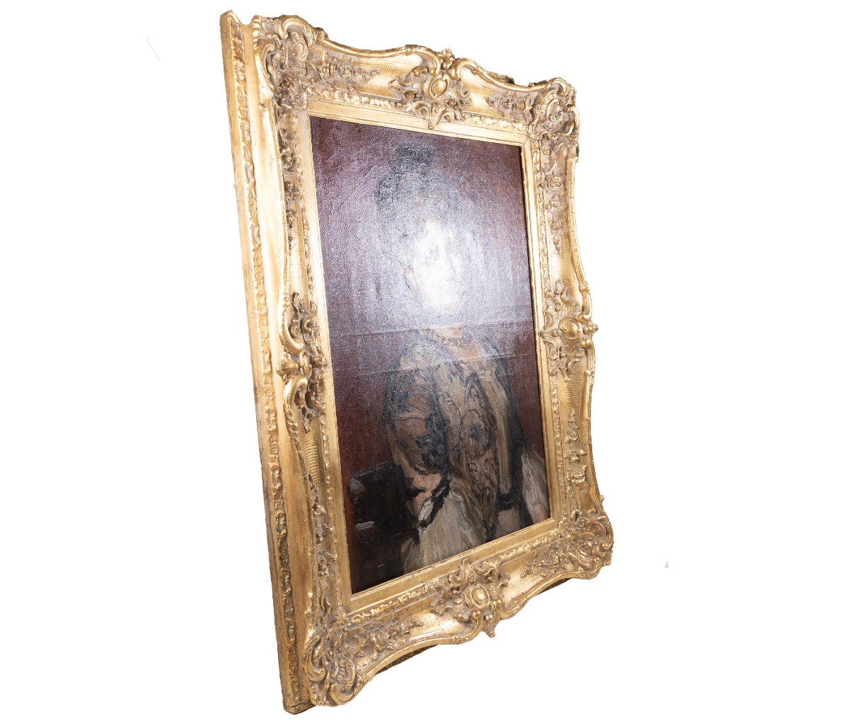 Cercle De Carolus-duran - Portrait Of A Belle époque French Woman, C. 1880-1900-photo-7