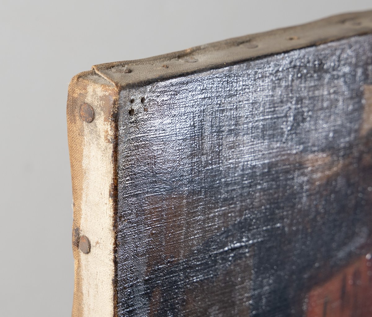 Louis Manceaux. « Vers le couchant », huile sur toile, Exposition et provenance - grand format-photo-4