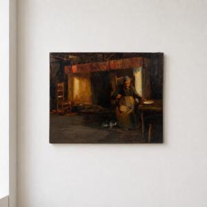 Louis Manceaux Oil On Canvas