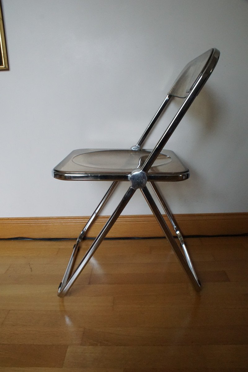 Two Folding Chairs By Giancarlo Piretti-photo-4