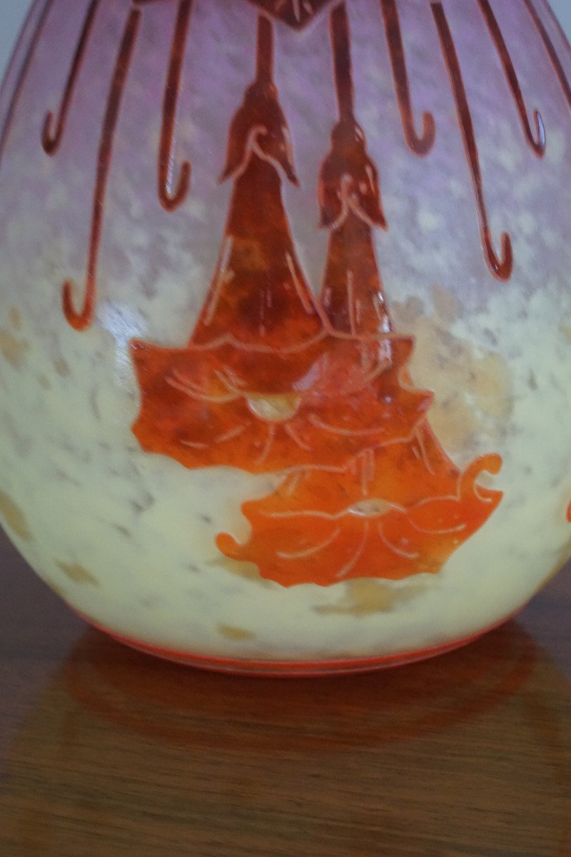 Daturas Vase - The French Glass-photo-3