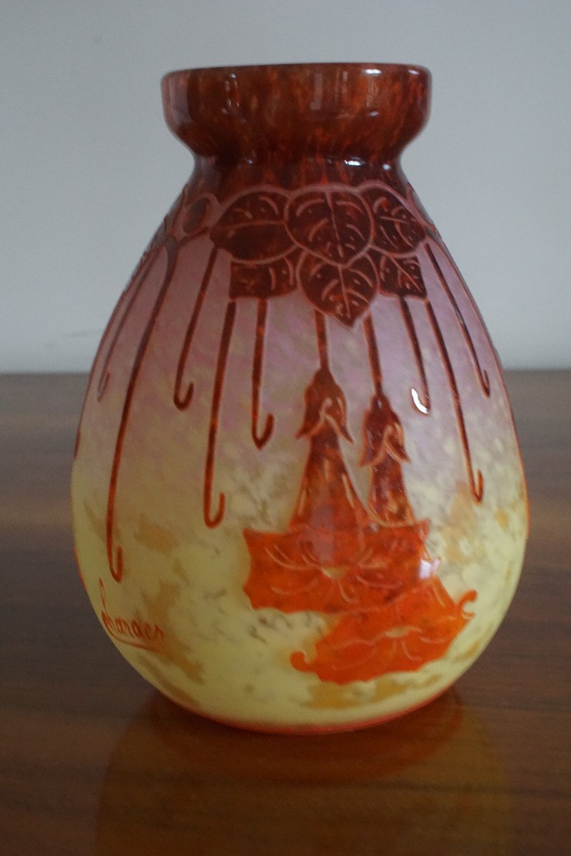 Daturas Vase - The French Glass-photo-4