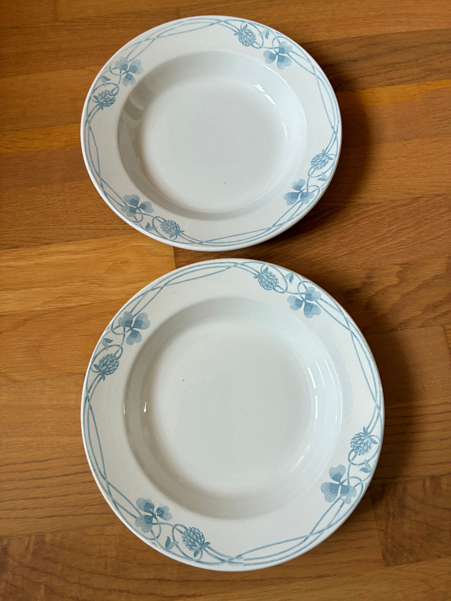 Sarreguemines - Clover Pattern Plate Series-photo-2