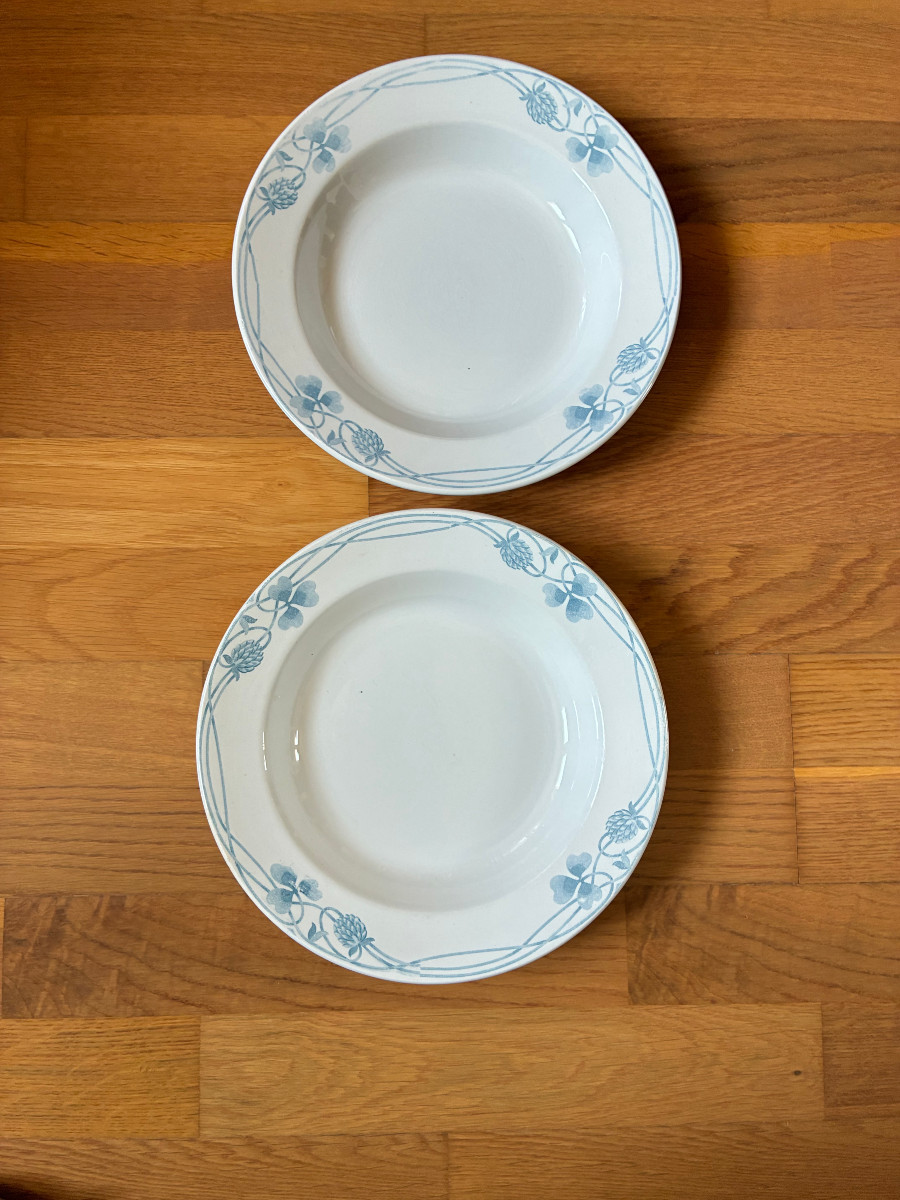 Sarreguemines - Clover Pattern Plate Series-photo-4