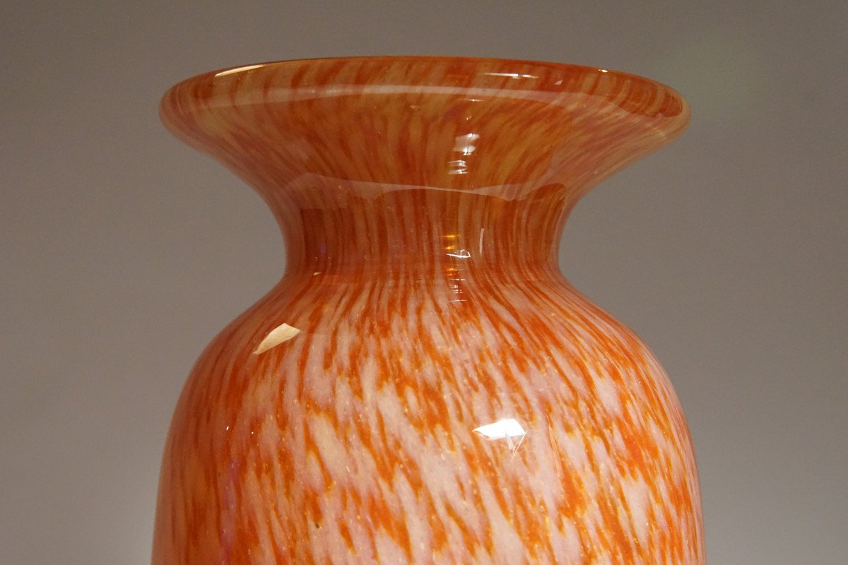 Vase Schneider - Décor "Jades"-photo-3