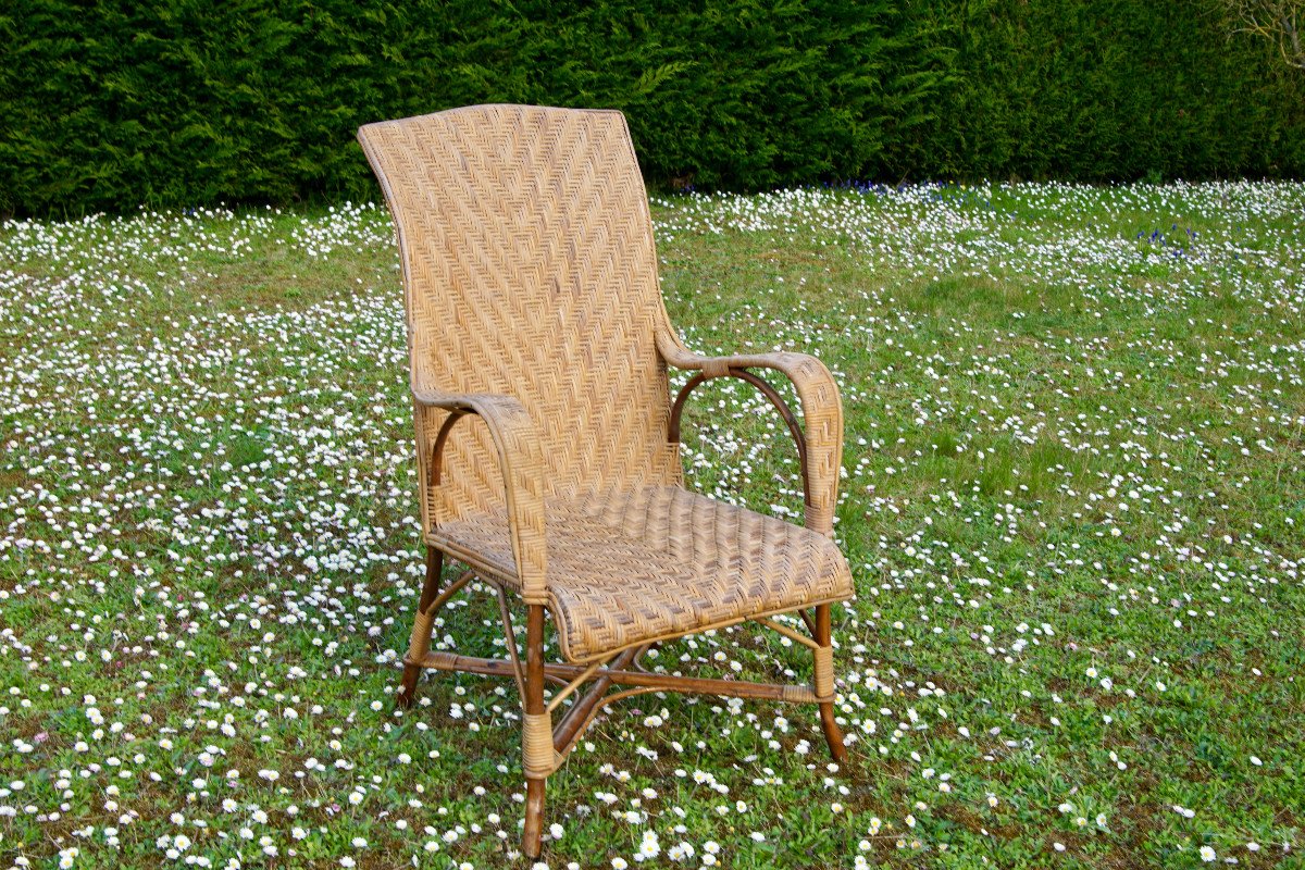 Fauteuil En Rotin-photo-2