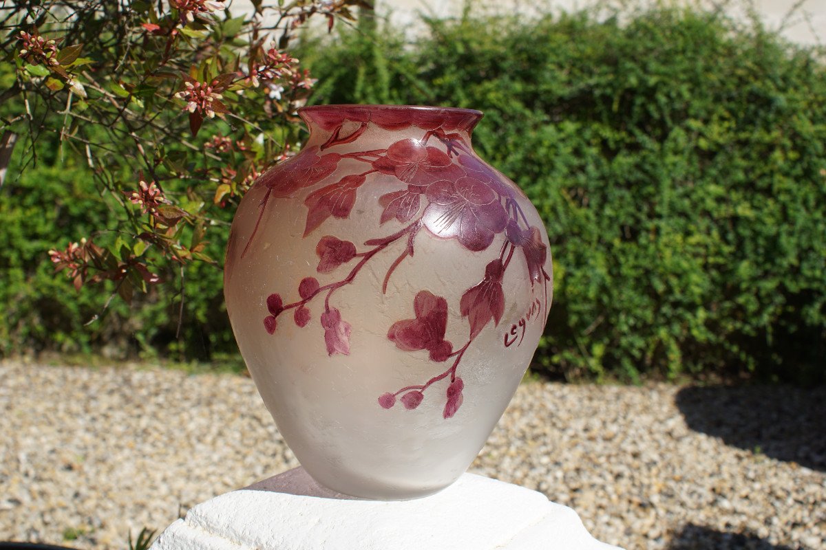 Vase Legras - Série "RUBIS"