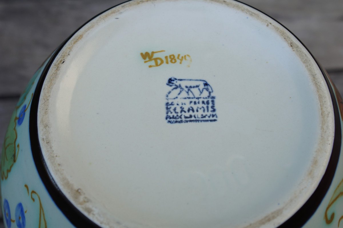 Keramis Vase Decorated With Birds-photo-1