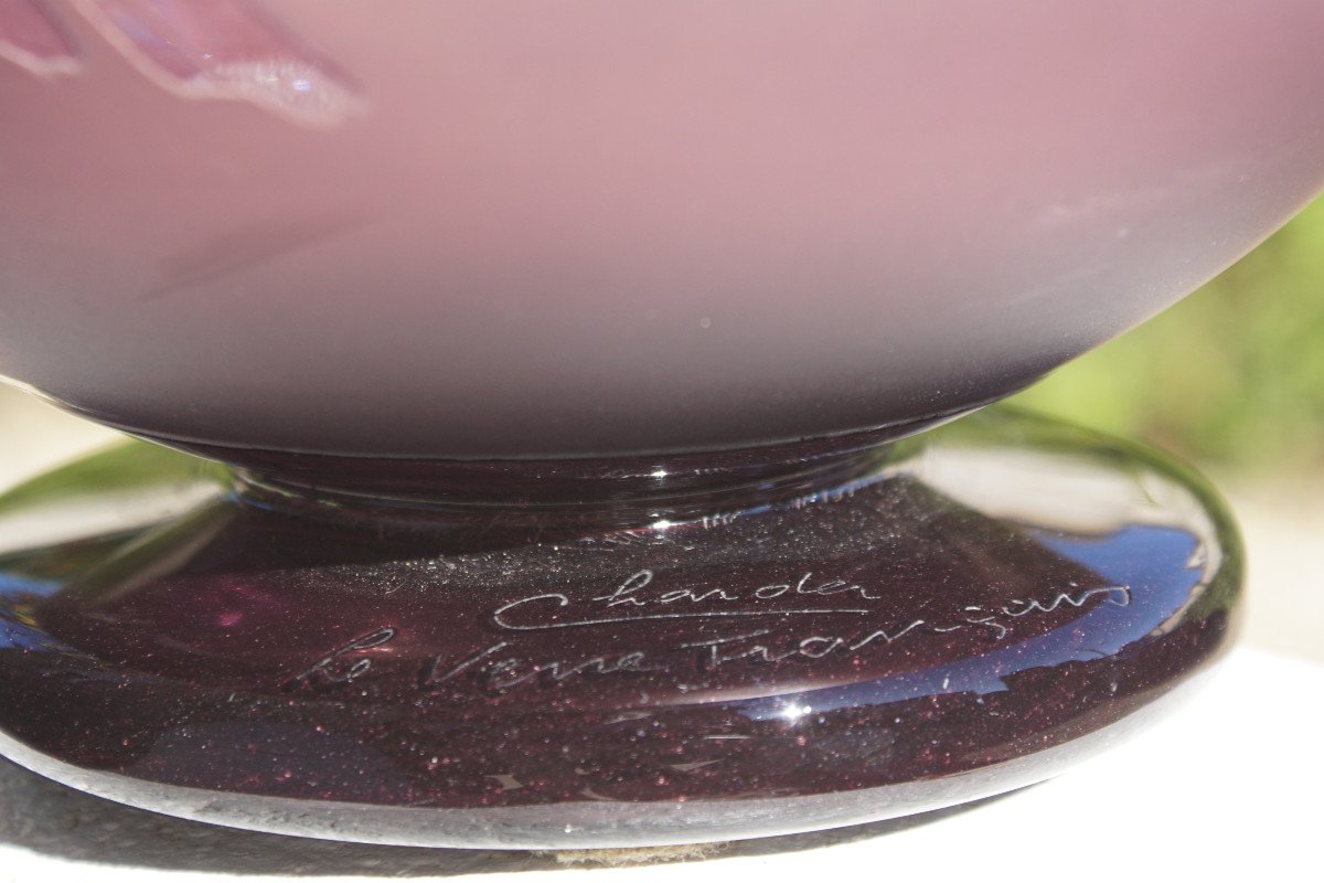 Vase Charder - Le Verre Français -photo-2