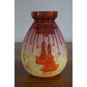 Daturas Vase - The French Glass