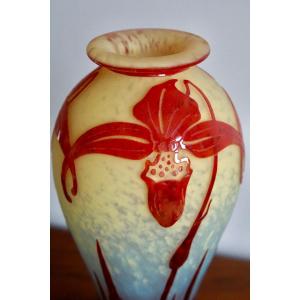 Le Verre Français - Orchid Vase