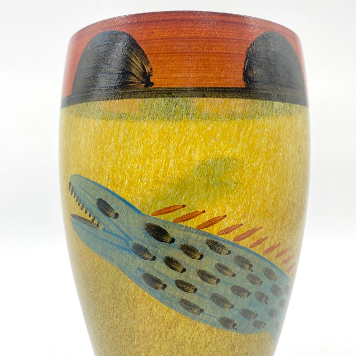 Nevada Vase By Ulrica Hydman-vallien For Kosta Boda (1994)-photo-3