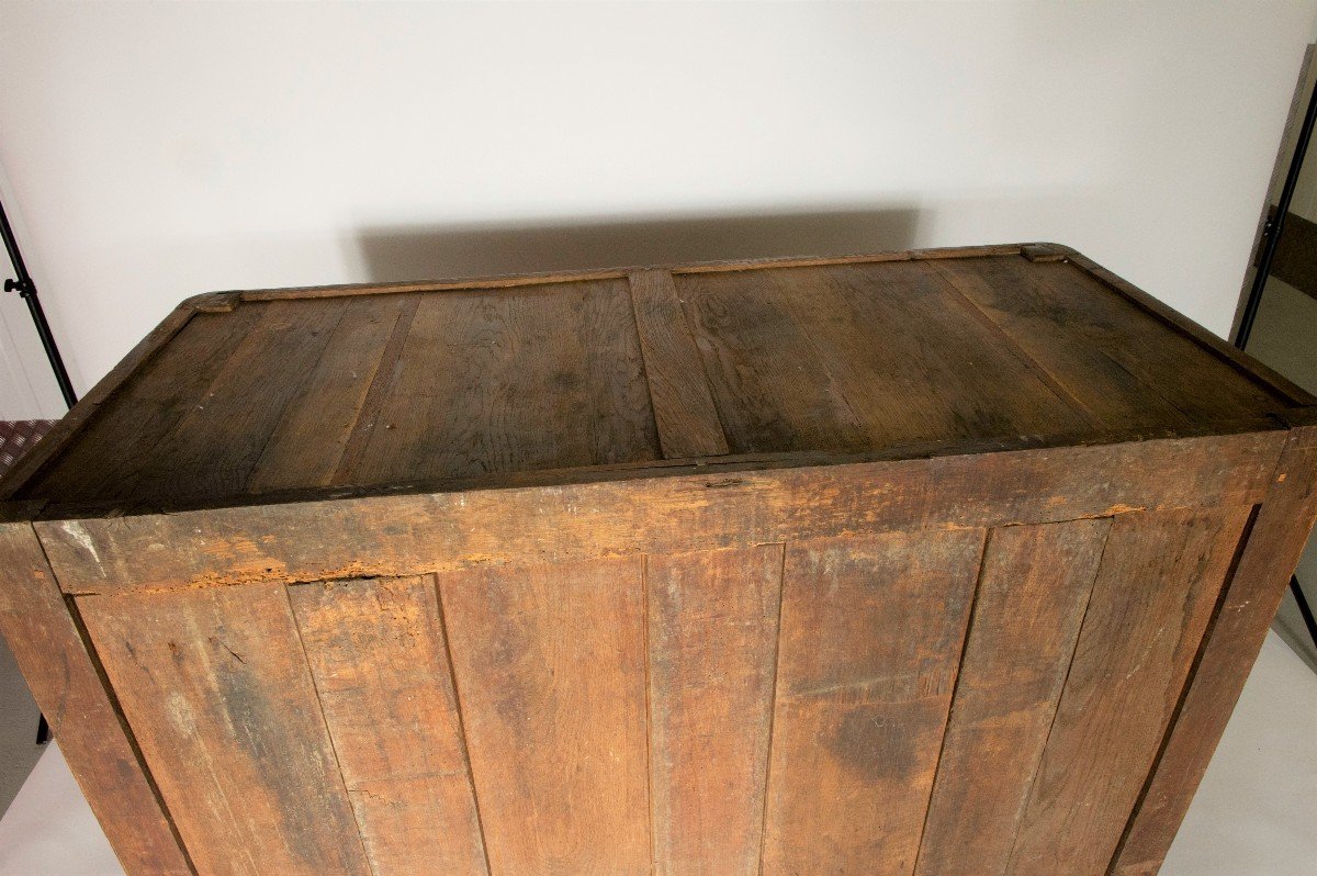 Du 06.10 au 30.11 - Remise 25\% - Important Buffet De Chasse Louis XIV  Chêne - Début XVIIIème-photo-6