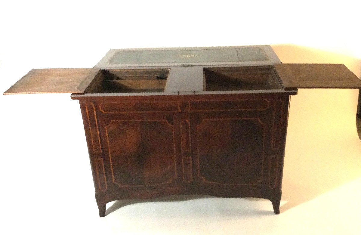 Estampillé Jean Susse – Beau Bureau De Changeur De Milieu – Epoque Régence-photo-1