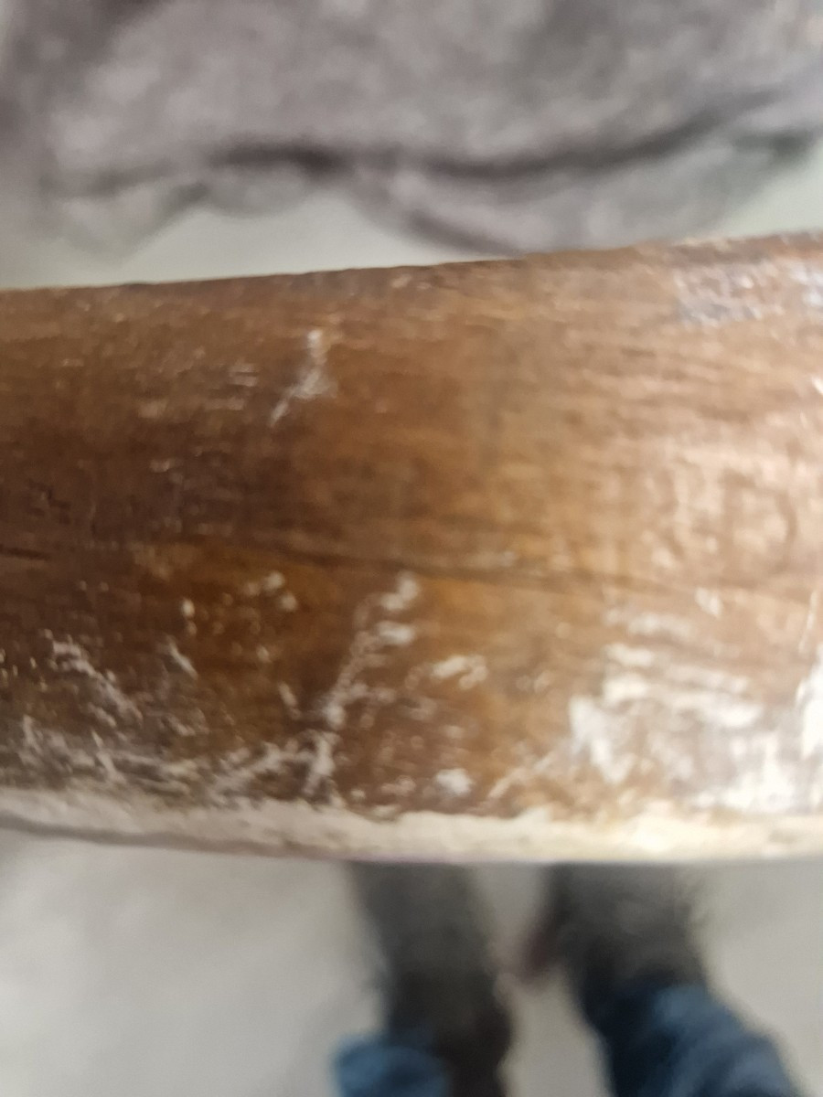 Estampillés JB. Boulard - Suite de 4 fauteuils en bois mouluré, sculpté et laqué - Ep  XVIIIème-photo-3