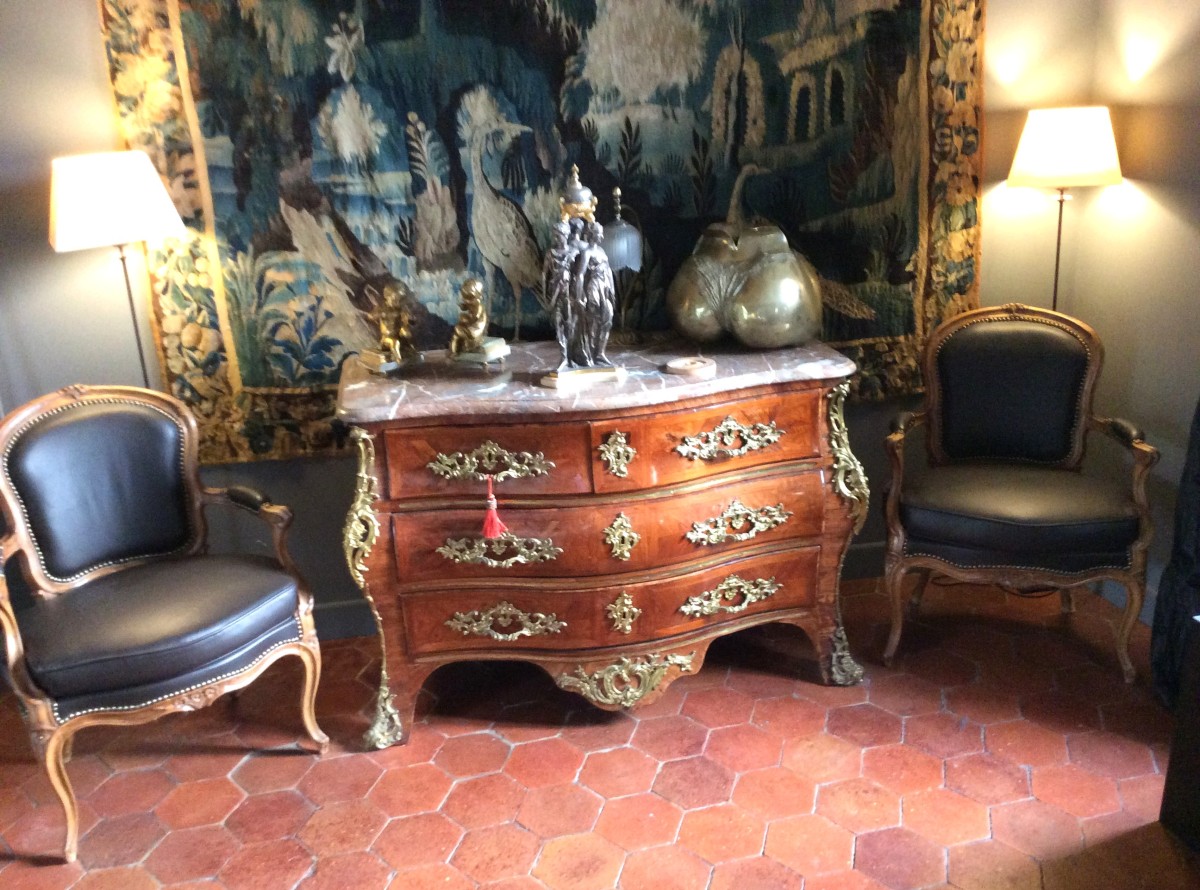 Nogaret (attributed) - Pair Of Cabriolet Armchairs – Louis XV Period-photo-1