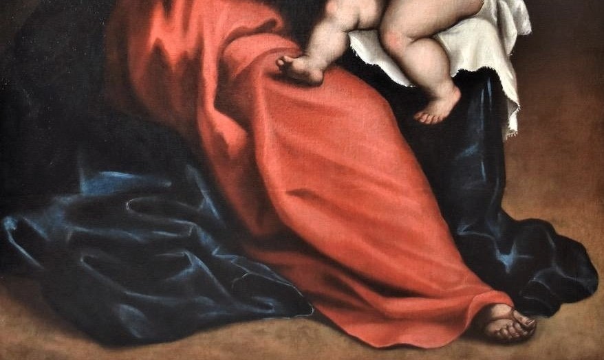 Virgin And Child Nursing - Circle Of Antiveduto Grammatica - Late 16th/early 17th Century-photo-7