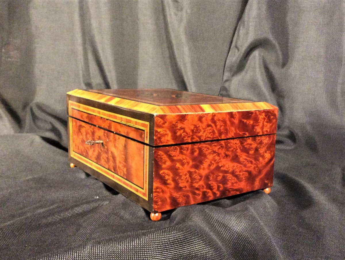 From 26.09 To 16.10: 20% Discount  -  Box With Sewing - Napoleon III Period - 19th Century-photo-3