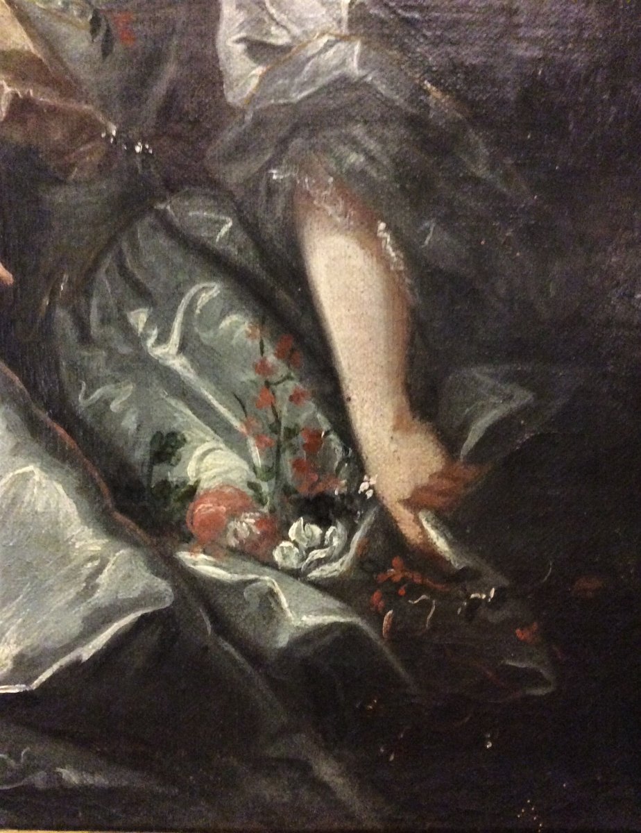  REMISE 25\%- Jacob Van Schupp (suiveur) - Femme En Flore - Vers 1730-photo-3