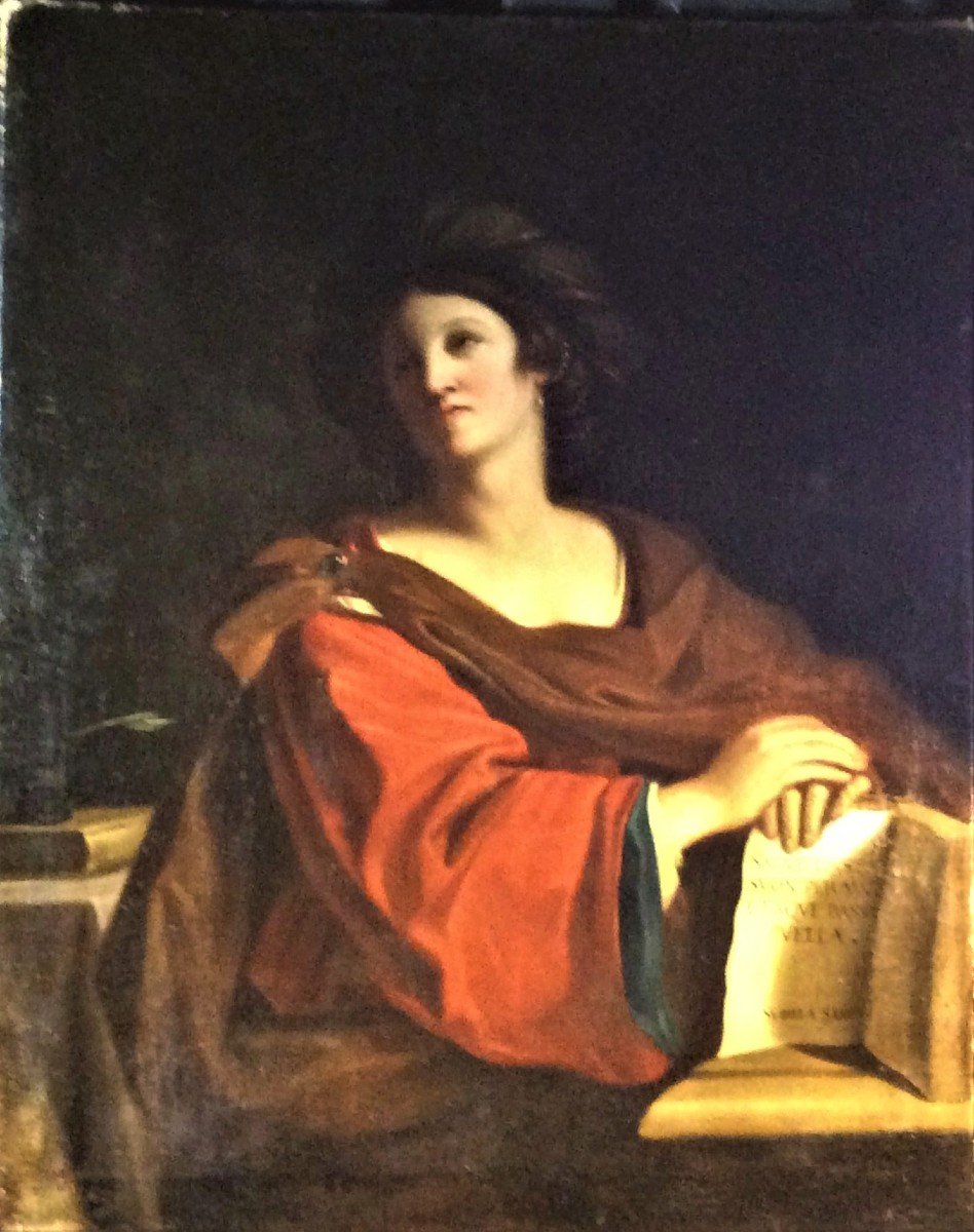  25\\% remise – La Sybille De Samos - Ecole Italienne Fin XVIIIème -photo-2