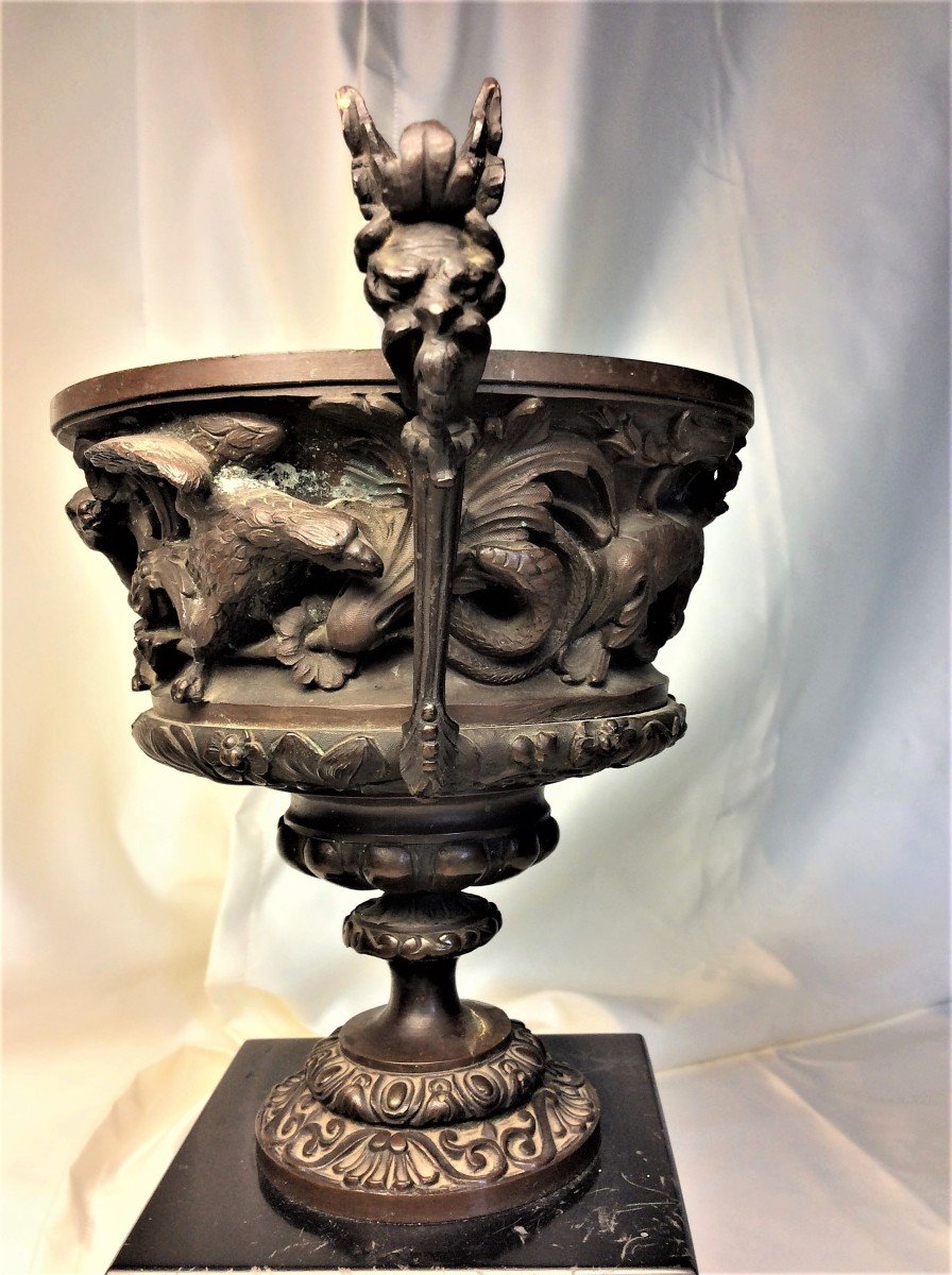    Pair Of Nineteenth Century Neo-renaissance Cups - Chateau De Wannegem-lede-photo-3