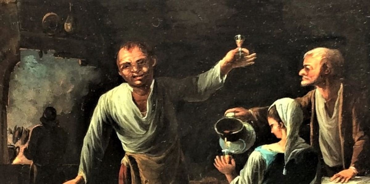  Remise de 25\\% -  Scène De Taverne - Ecole Hollandaise - Fin XVIIème-photo-5