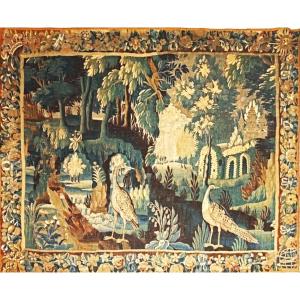 Tapestry Of Greenery - Aubusson Or Felletin - Louis XIV Period