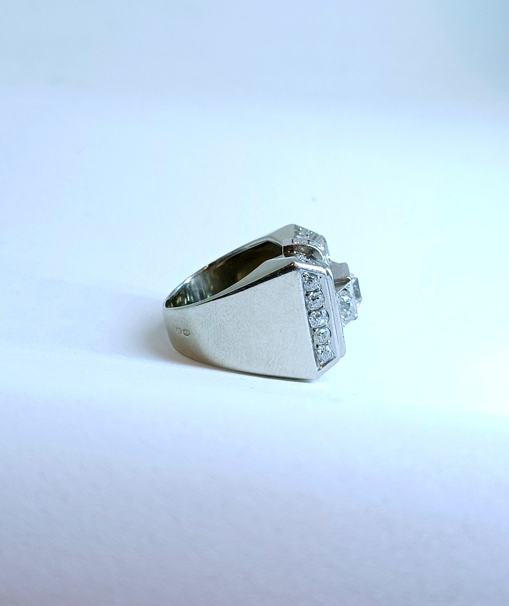 Bague Tank Art Déco-photo-2