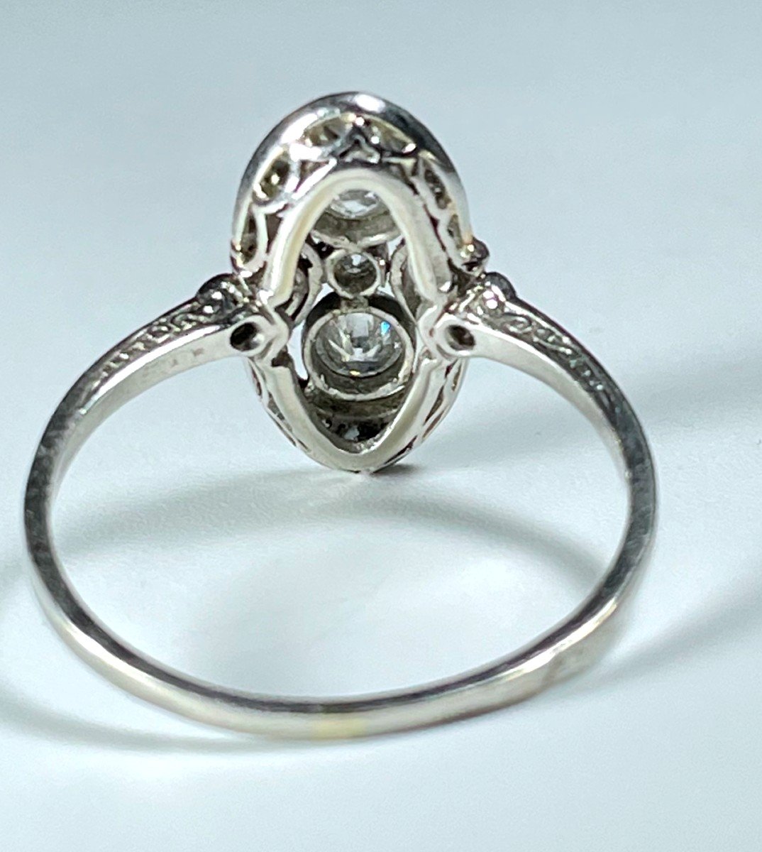 Bague Art Déco Diamants-photo-3