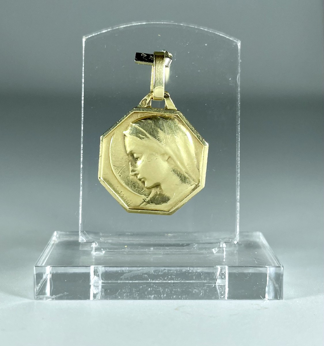 Médaille En Or Signée Dropsy