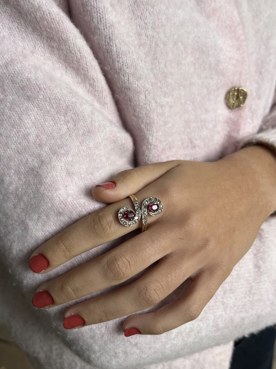 "you And Me" Large Ring -photo-2