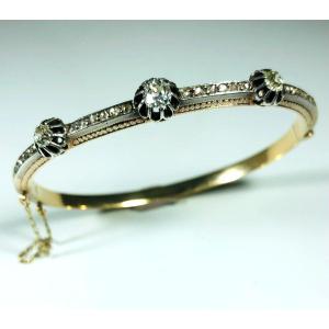 1900 Diamond Bangle Bracelet