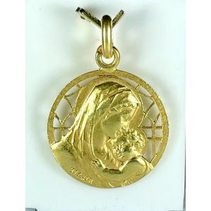 Becker. Médaille Vierge à l'Enfant