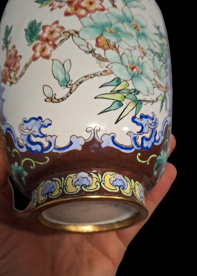 Une Paire De Vases De Canton Chinois émaillés-photo-6