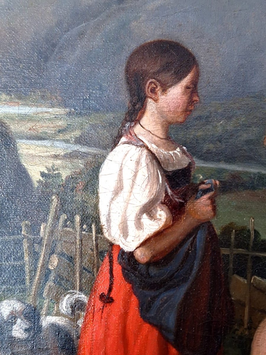 Un Vieux Et Joli Tableau, d'Après Jules Alexandre Duval-lecamus-photo-1