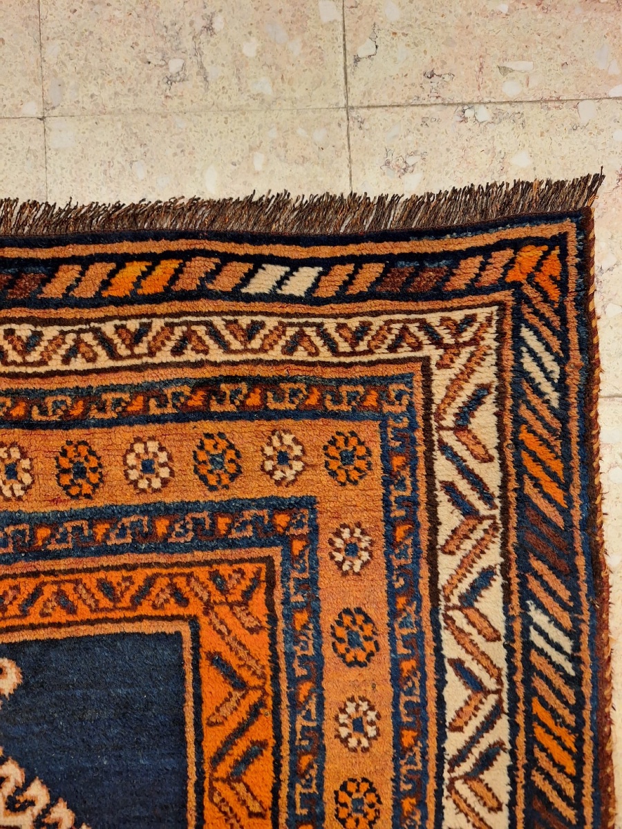Tapis Ancien Noué à La Main Shiraz, Iran-photo-5