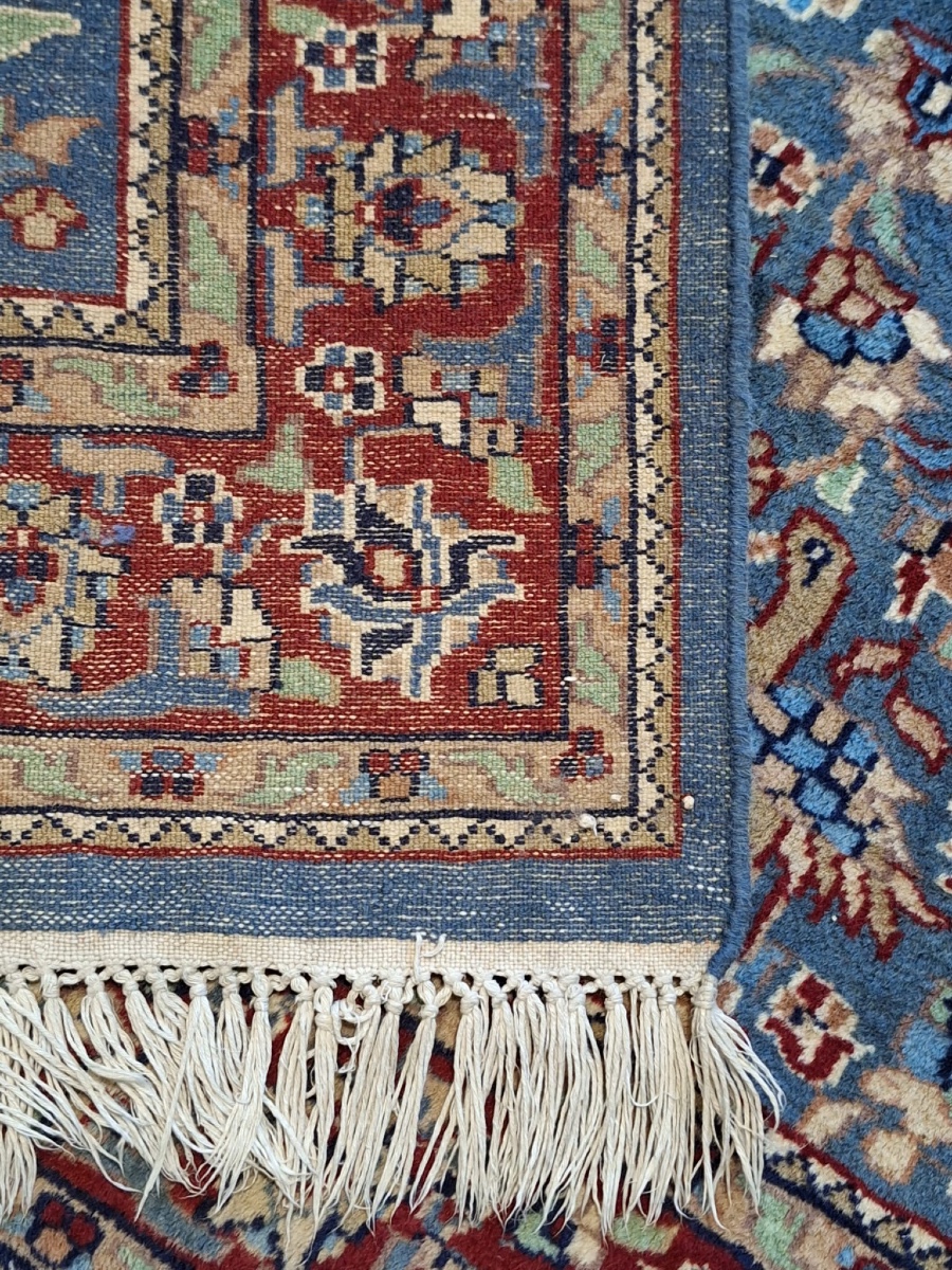 Tapis Vintage Noué à La Main Kashan Design, Pakistan-photo-1