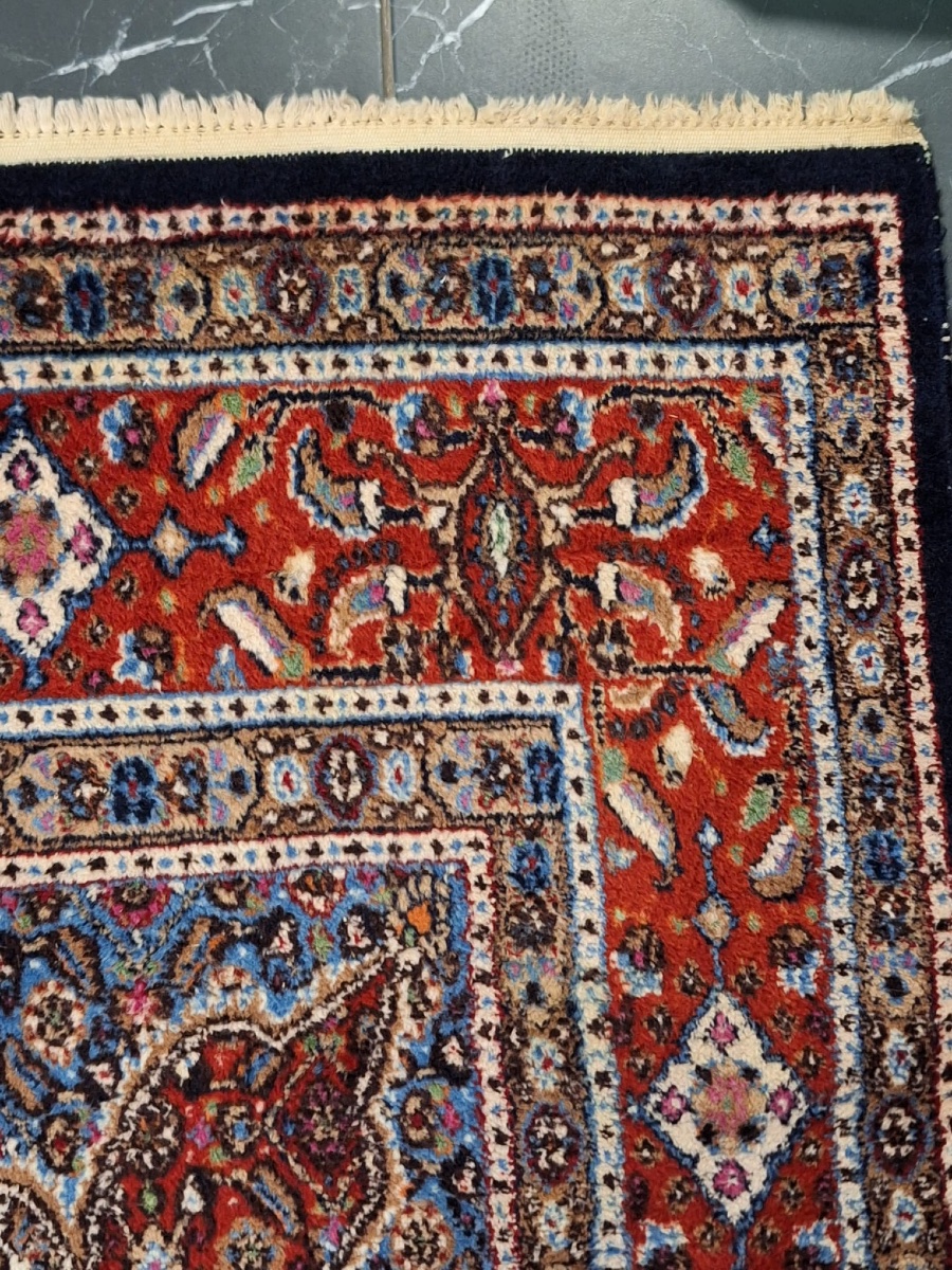 Tapis Vintage Noué Main Moud, Iran-photo-6