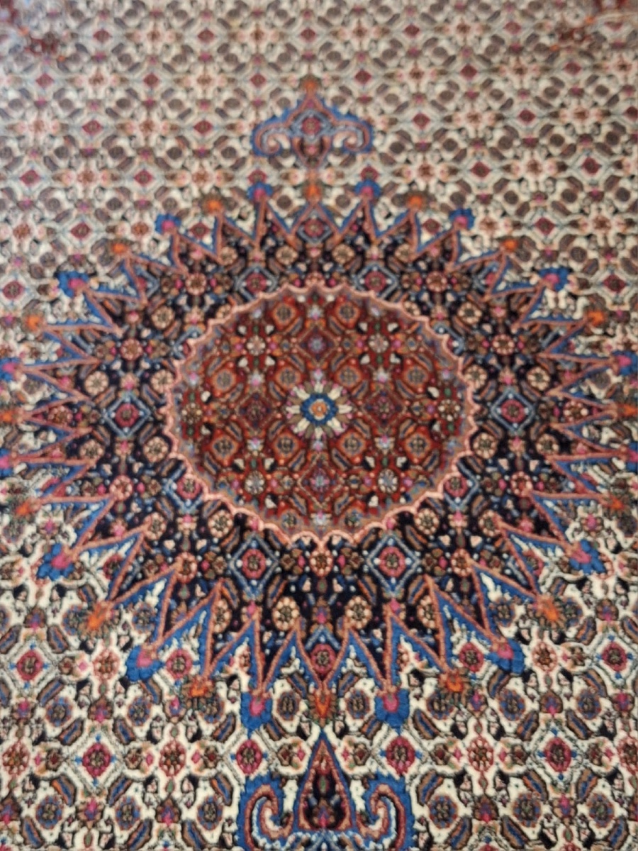 Tapis Vintage Noué Main Moud, Iran