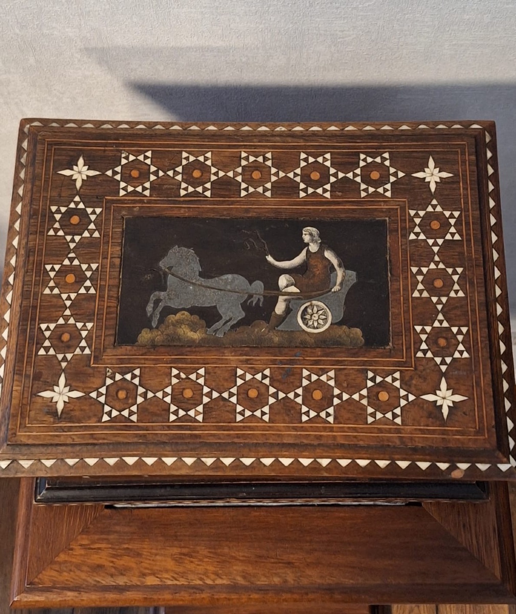 Antique Jewelry Box, 19th Century-photo-3