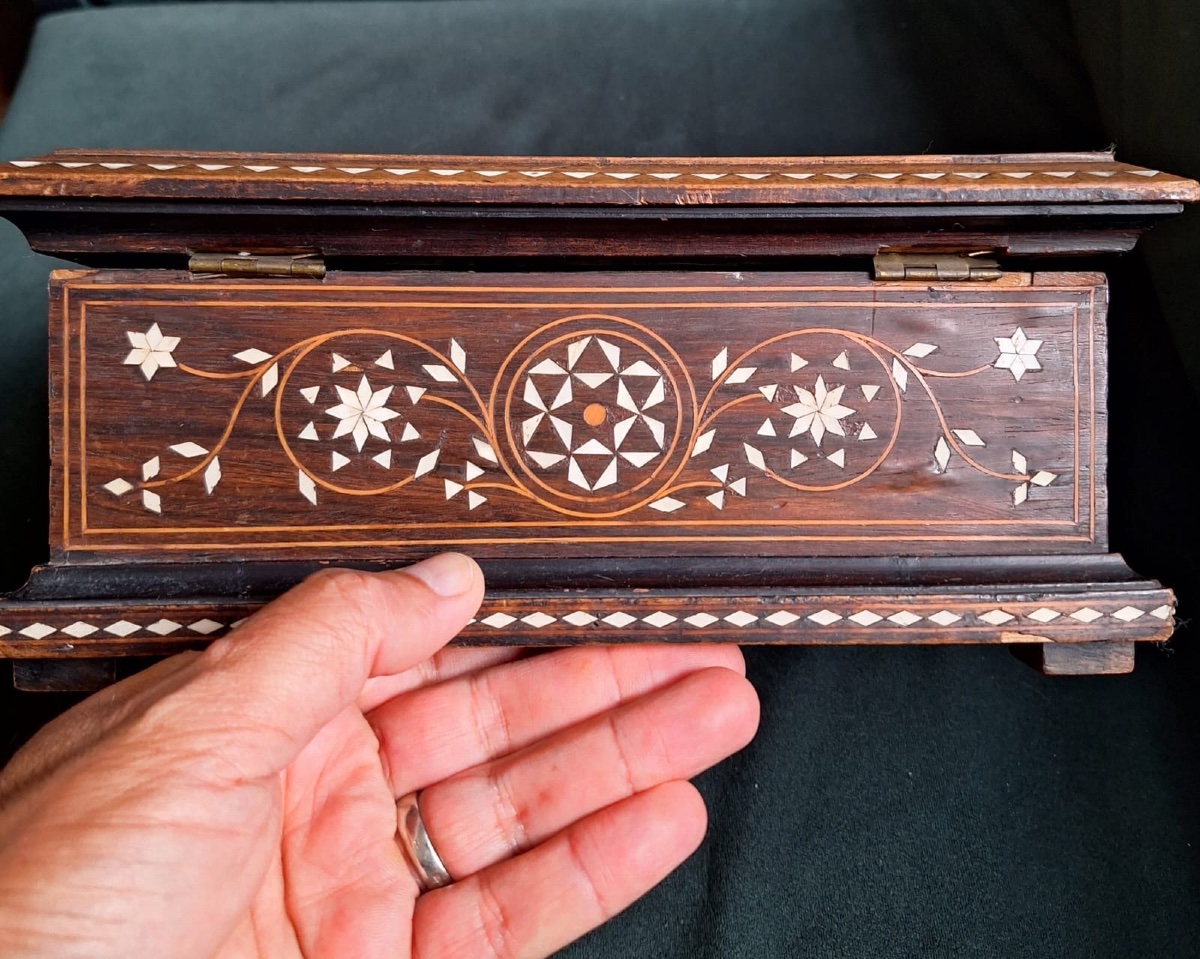 Antique Jewelry Box, 19th Century-photo-3