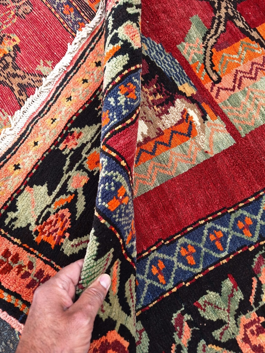 Vintage Handmade Karabakh Rug-photo-1