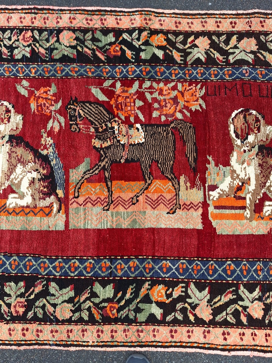 Vintage Handmade Karabakh Rug-photo-2