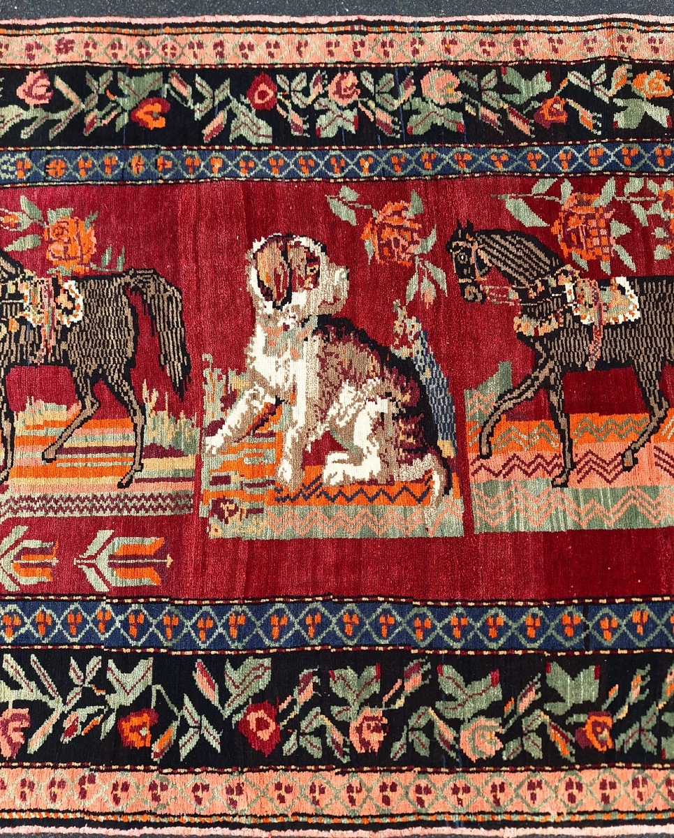 Vintage Handmade Karabakh Rug-photo-4