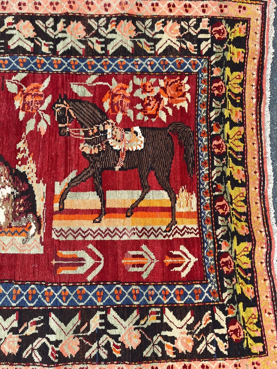 Vintage Handmade Karabakh Rug-photo-7