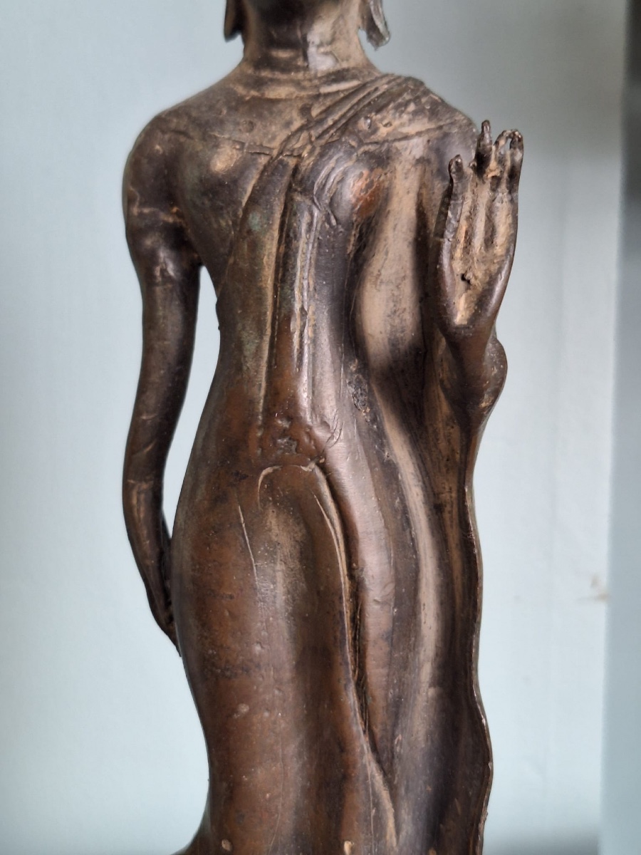 Bouddha marchant thaïlandais, XIXe siècle-photo-1