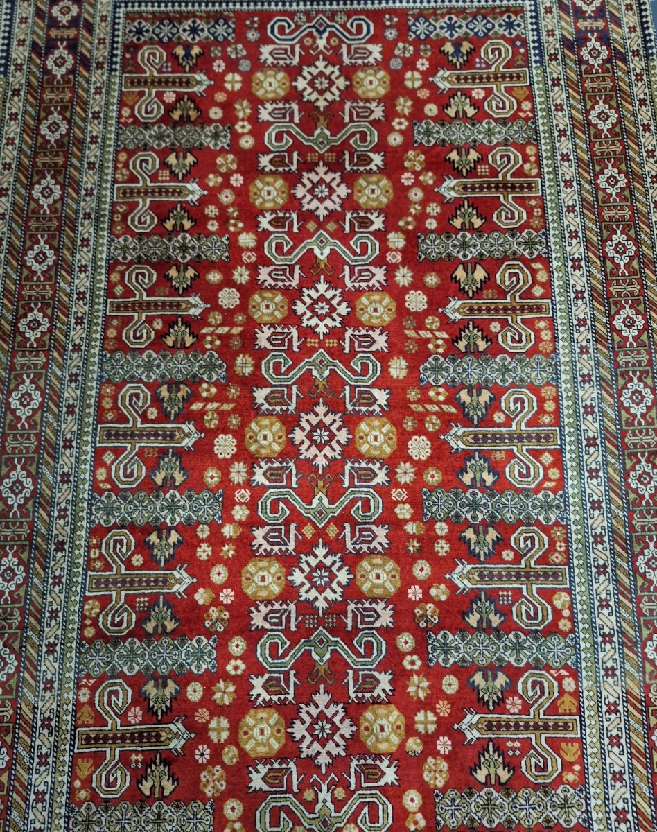 Handmade Caucasian Kuba Rug "perepedil"-photo-2