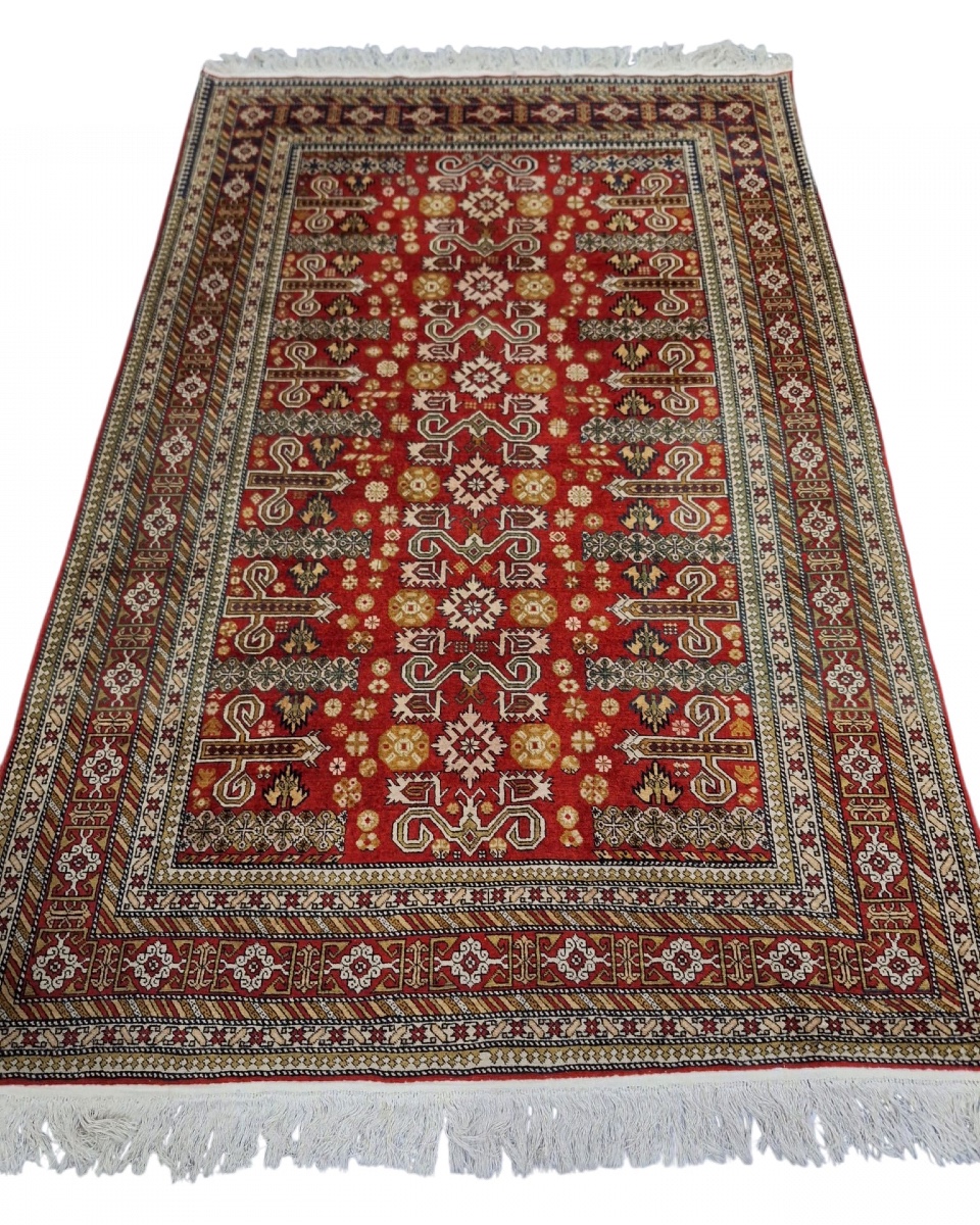 Handmade Caucasian Kuba Rug "perepedil"-photo-1