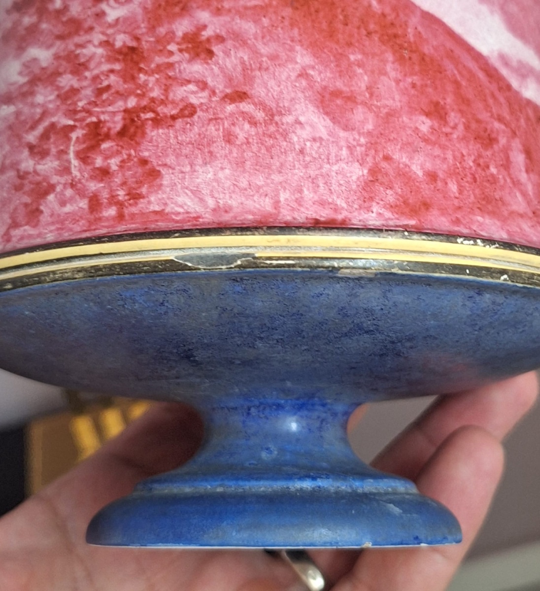 Vase en faïence Choisy Le roi-photo-4